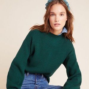 Anthropologie Sydney Balloon Sleeve Sweater